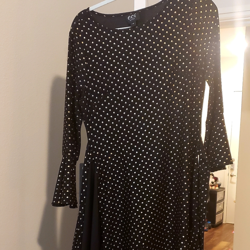 New dress. Long bell sleeves